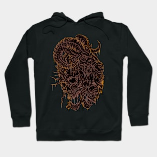 GOAT BLACK METAL Hoodie